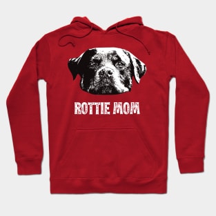 Rottie Mom Rottweiler Design Hoodie